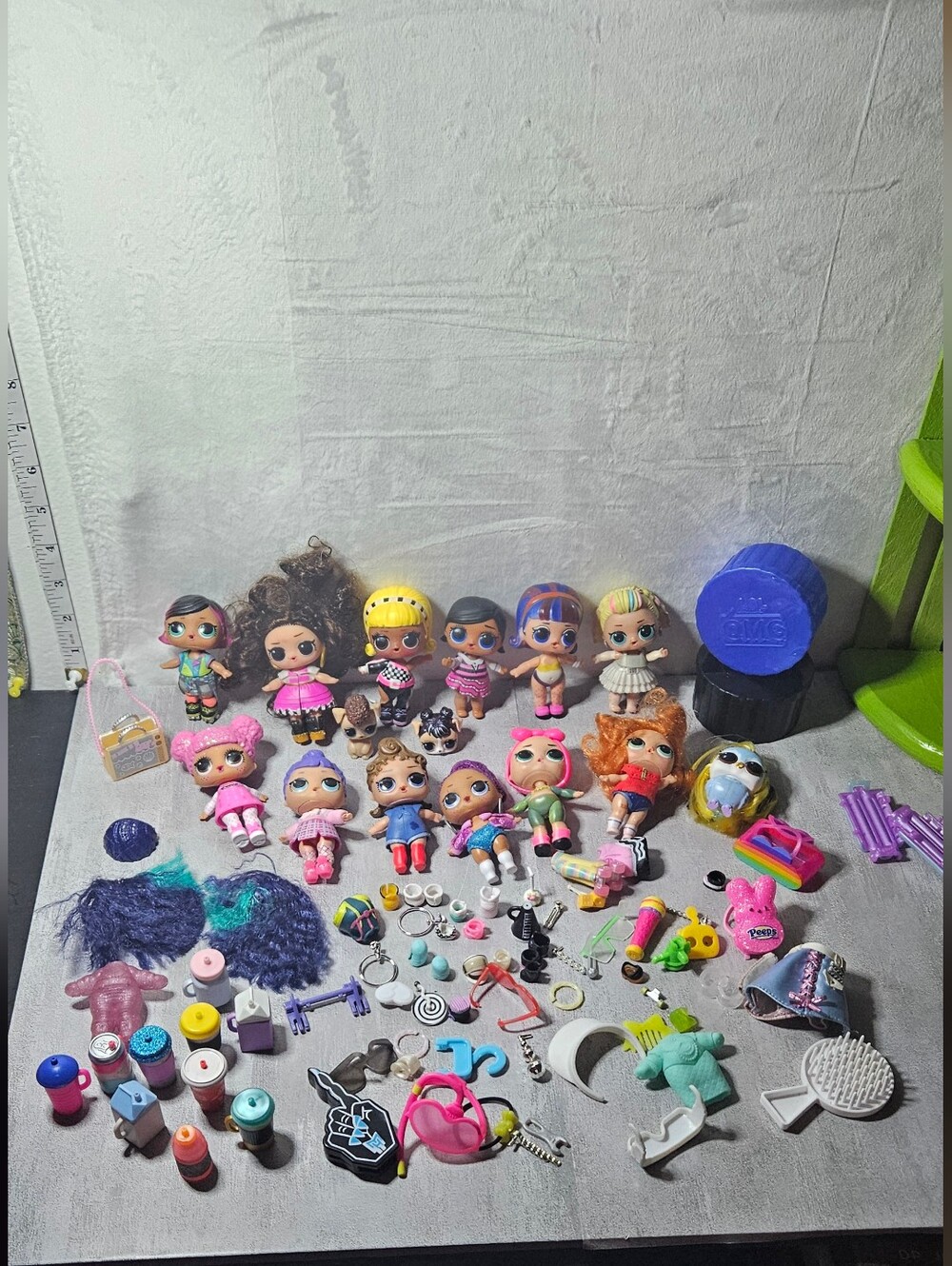 LOL Surprise! dolls and accessories, including various figures.